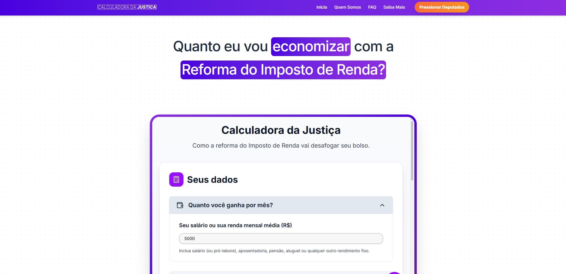 Calculadora da Justiça preview