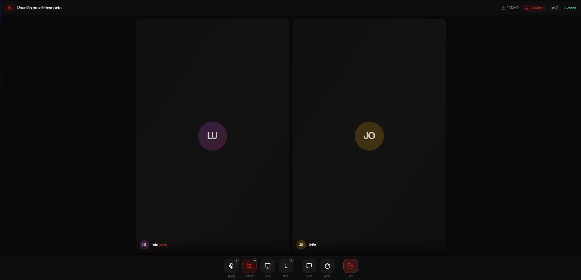 Meeting Outframe preview